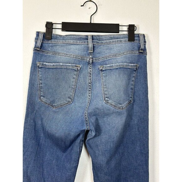 Flying Monkey Jeans Size 26 Slit Ankle Dark Stretch Denim Women’s Y3013 Slim Leg - Picture 7 of 10